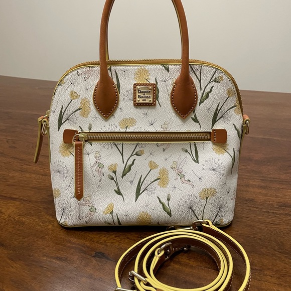 2021 Tinker Bell Dandelion Dooney & Bourke Satchel Dome Purse - Picture 2 of 5